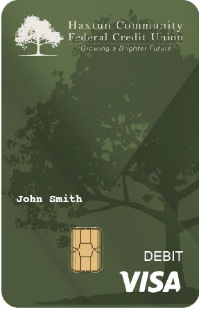 Tree debit card